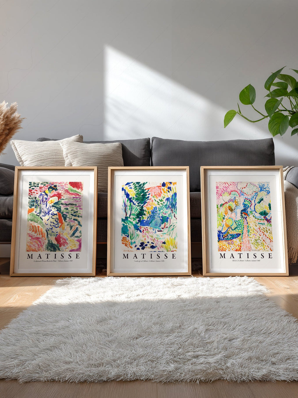 Henri Matisse Collioure Set of 3 Prints – Museum Gallery Wall Art