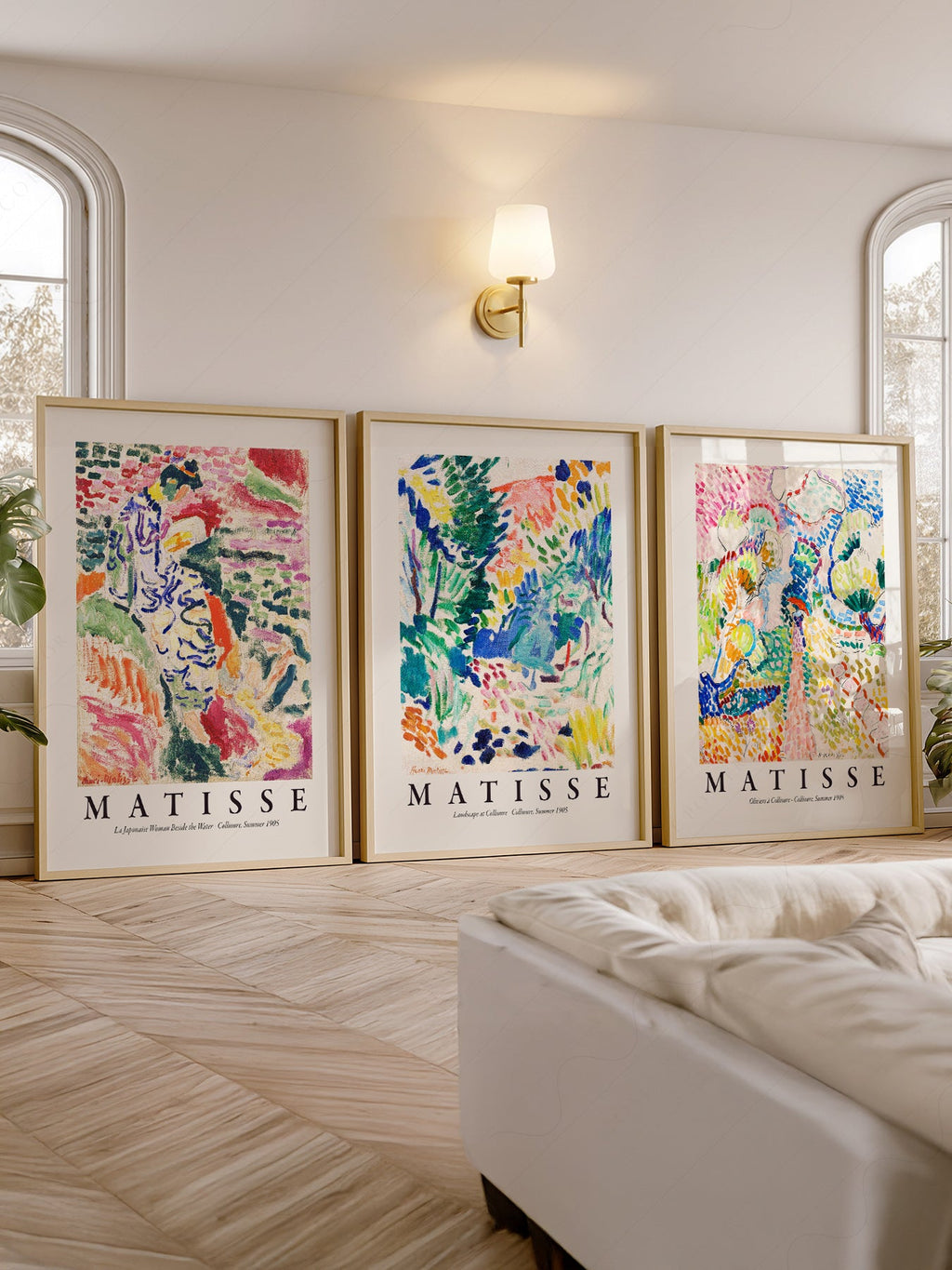 Henri Matisse Collioure Set of 3 Prints – Museum Gallery Wall Art