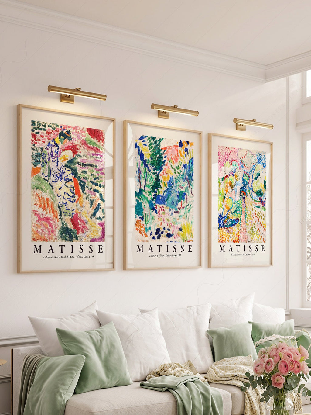 Henri Matisse Collioure Set of 3 Prints – Museum Gallery Wall Art