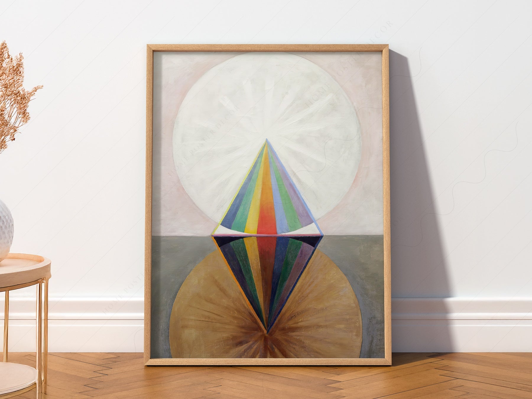 Hilma af Klint Altarpiece No 1 Group X Print – Abstract Spiritual Art