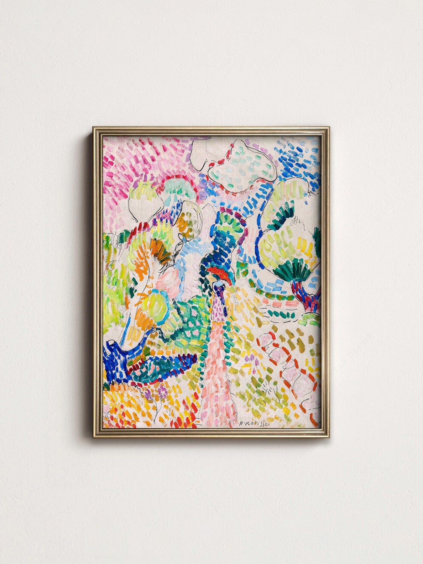 Henri Matisse Oliviers à Collioure Art Print – Museum Wall Art Poster