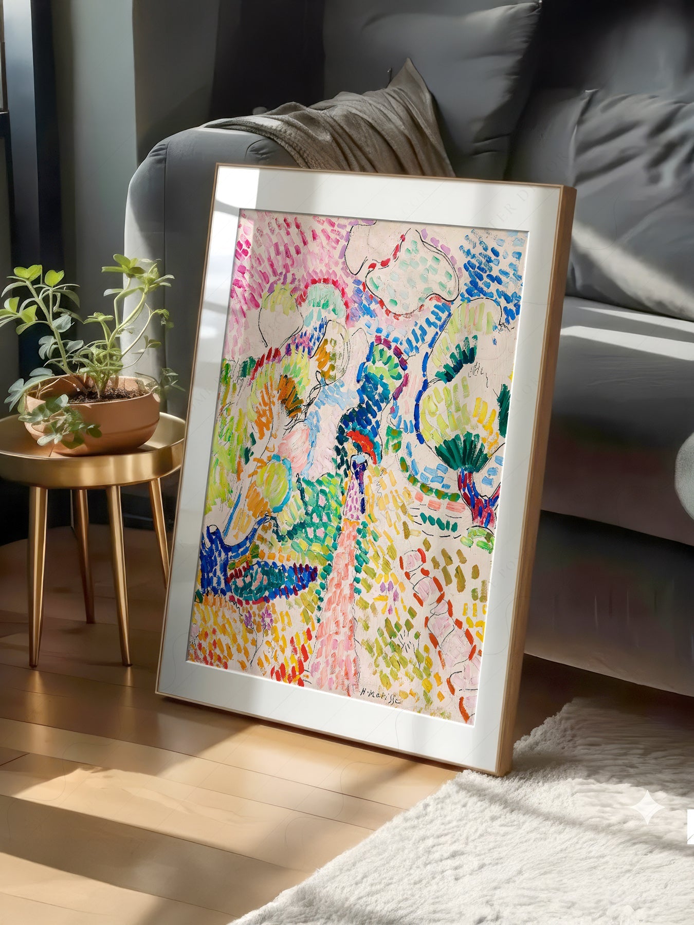 Henri Matisse Oliviers à Collioure Art Print – Museum Wall Art Poster