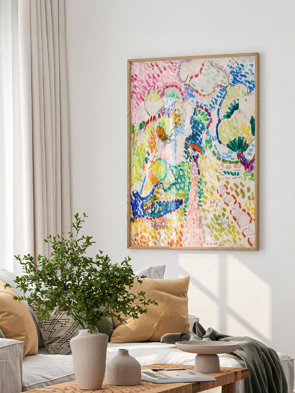 Henri Matisse Oliviers à Collioure Art Print – Museum Wall Art Poster