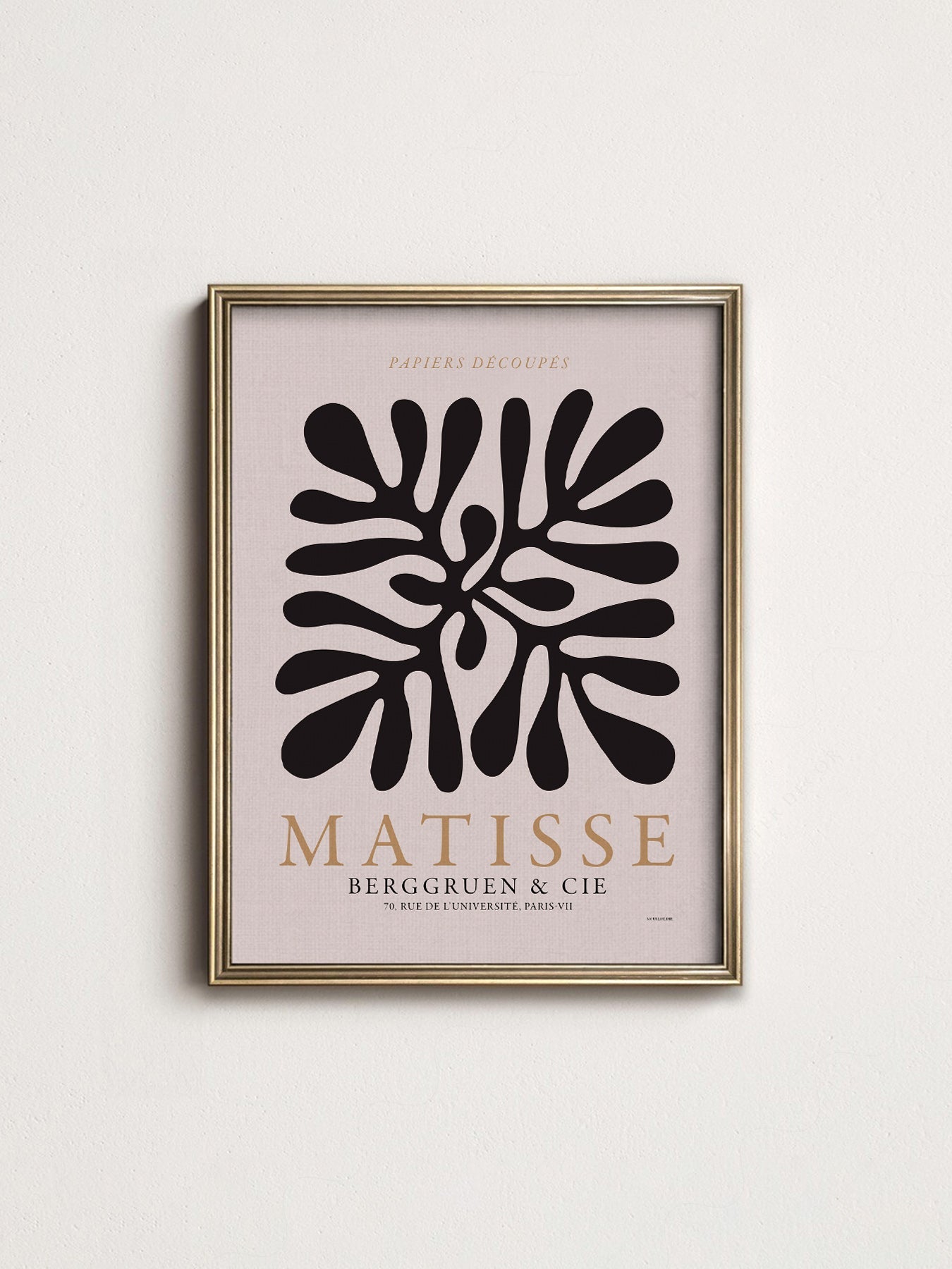 Henri Matisse Papiers Découpés Art Print – Modern Cut-Out Wall Poster