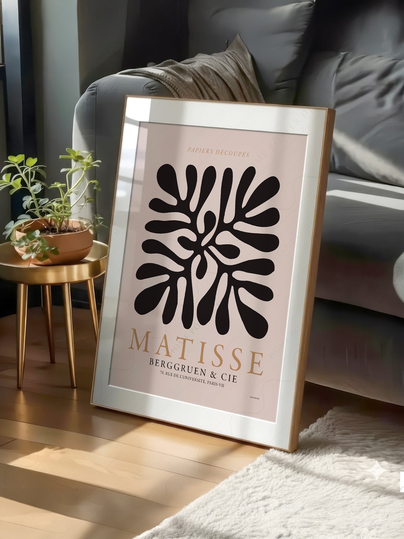 Henri Matisse Papiers Découpés Art Print – Modern Cut-Out Wall Poster