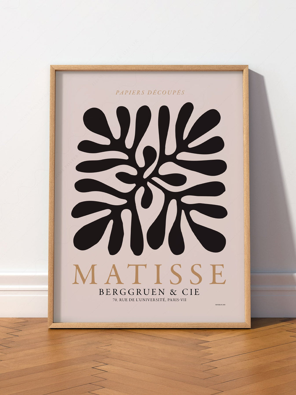Henri Matisse Papiers Découpés Art Print – Modern Cut-Out Wall Poster