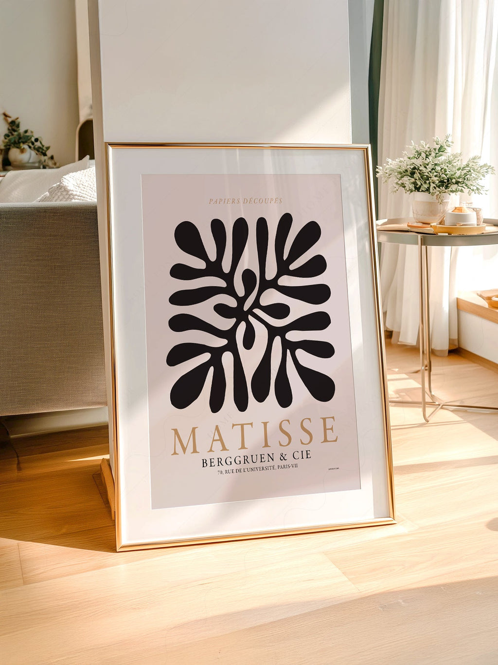 Henri Matisse Papiers Découpés Art Print – Modern Cut-Out Wall Poster