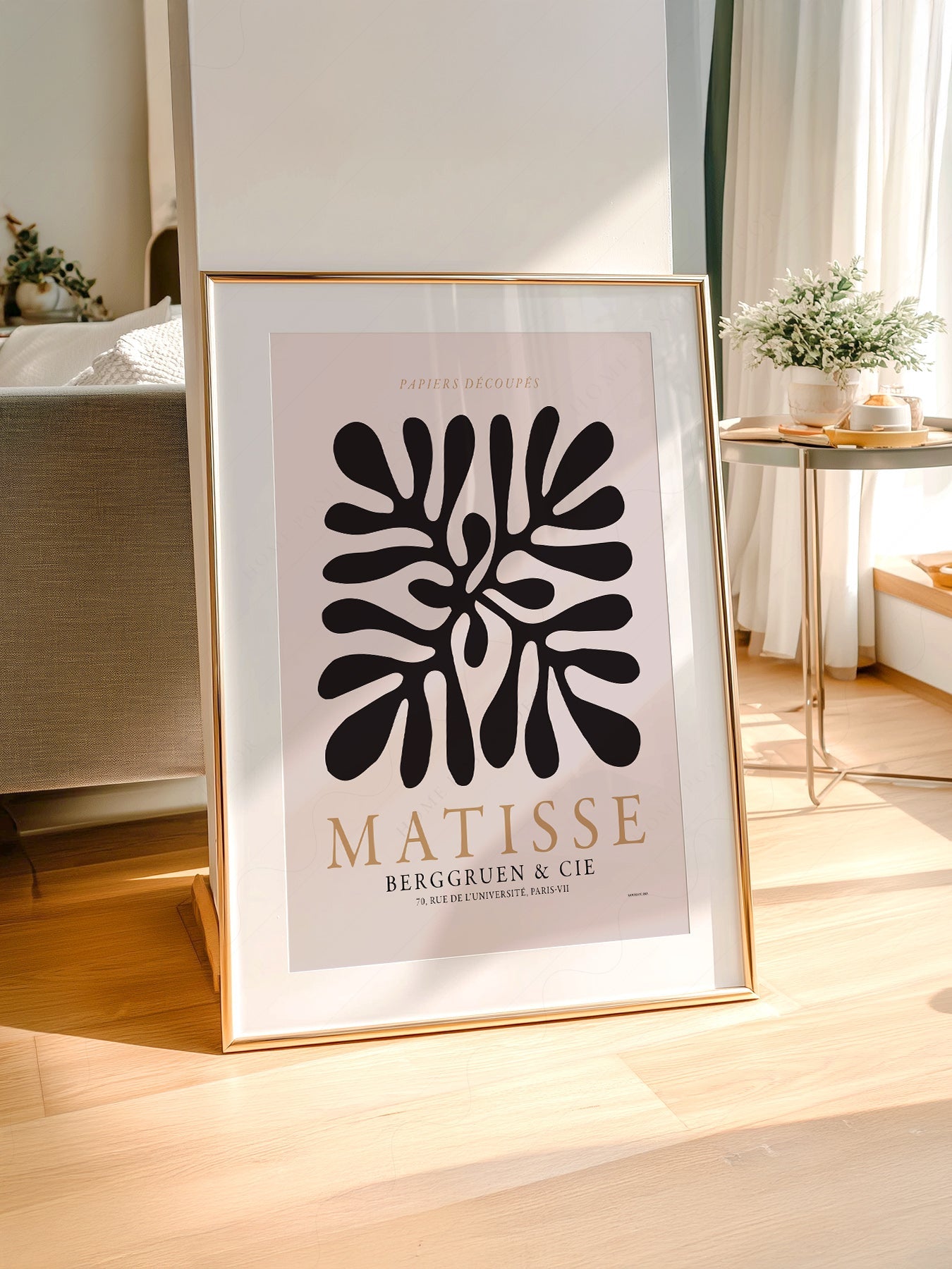 Henri Matisse Papiers Découpés Art Print – Modern Cut-Out Wall Poster
