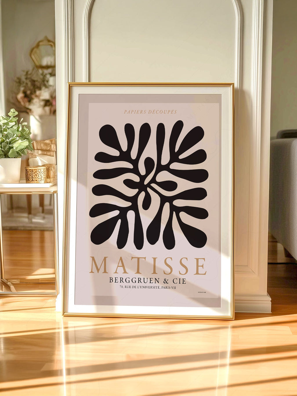 Henri Matisse Papiers Découpés Art Print – Modern Cut-Out Wall Poster