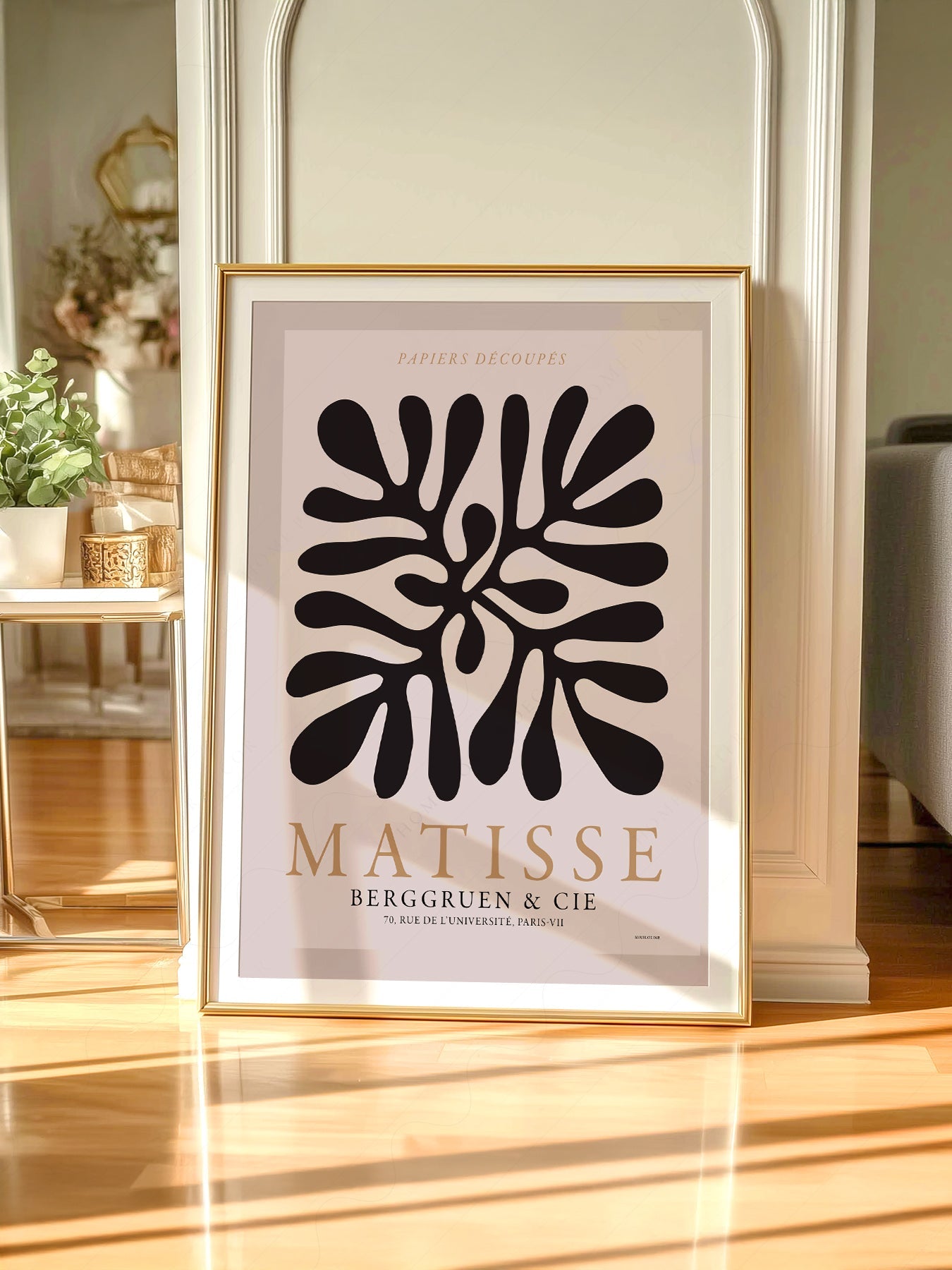 Henri Matisse Papiers Découpés Art Print – Modern Cut-Out Wall Poster