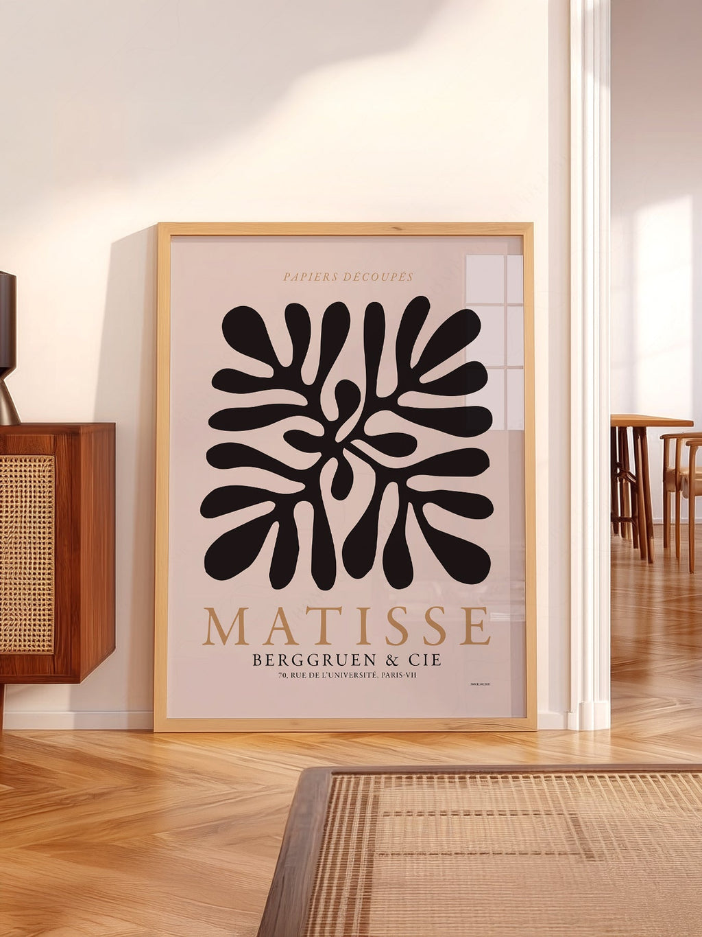 Henri Matisse Papiers Découpés Art Print – Modern Cut-Out Wall Poster
