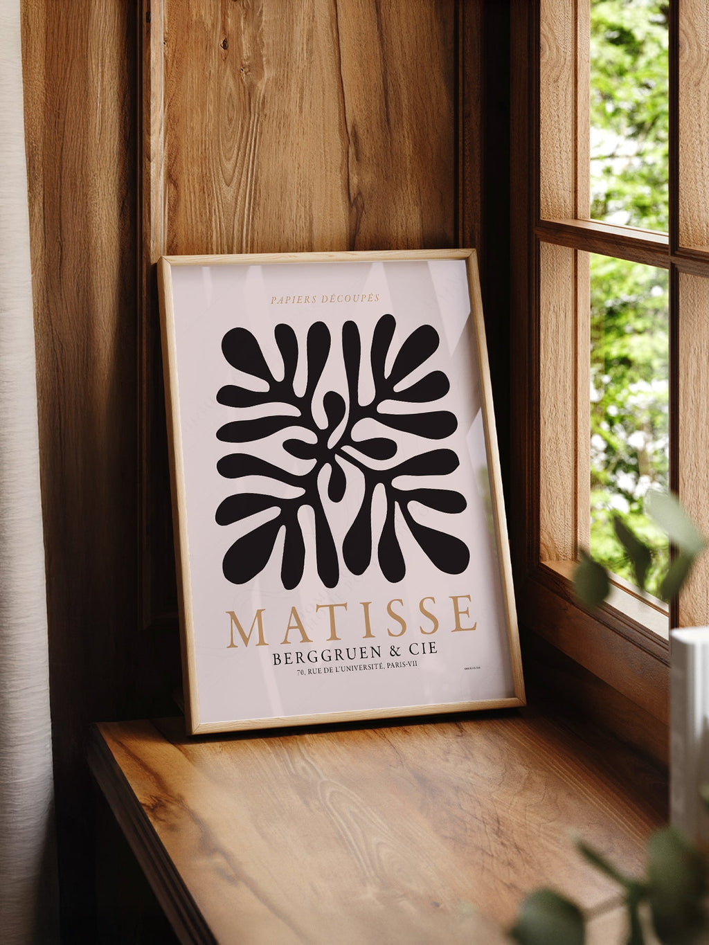 Henri Matisse Papiers Découpés Art Print – Modern Cut-Out Wall Poster