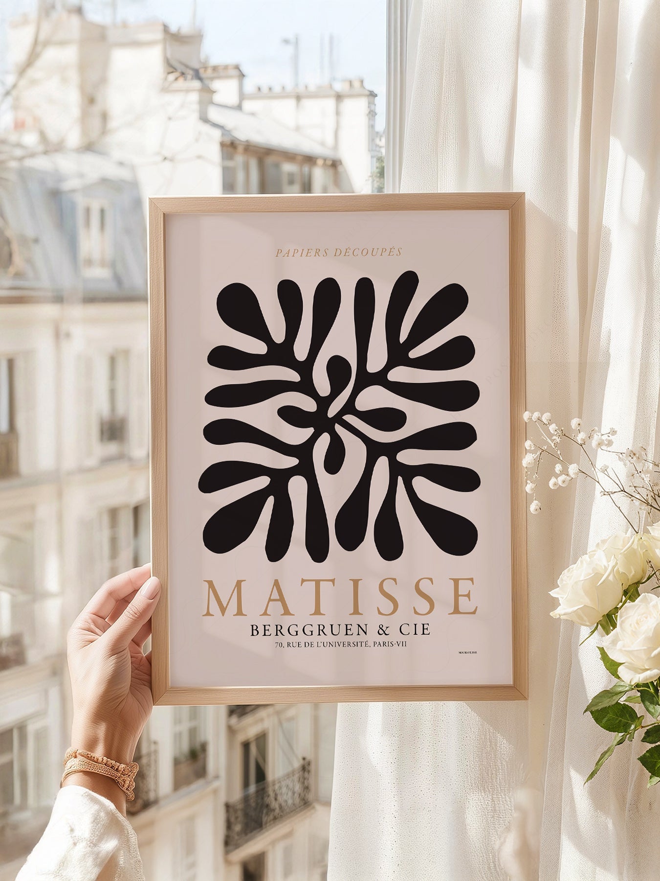 Henri Matisse Papiers Découpés Art Print – Modern Cut-Out Wall Poster