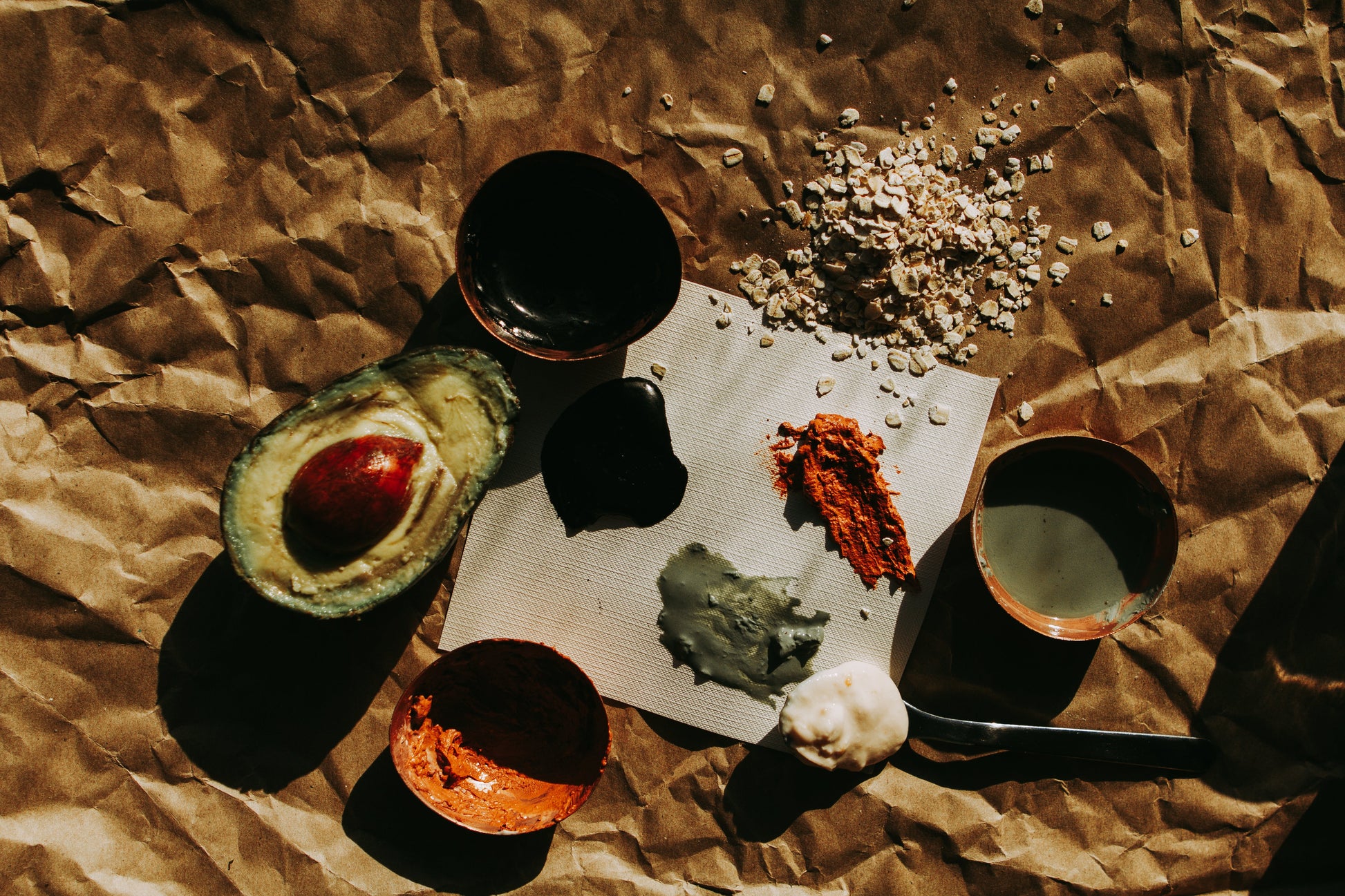 Masque à l'argile botanique