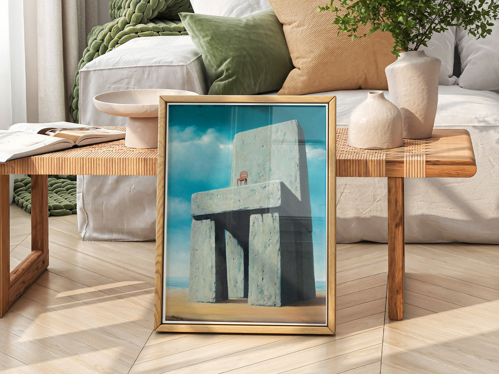 René Magritte The Legend of the Centuries Print – Surrealist Wall Art