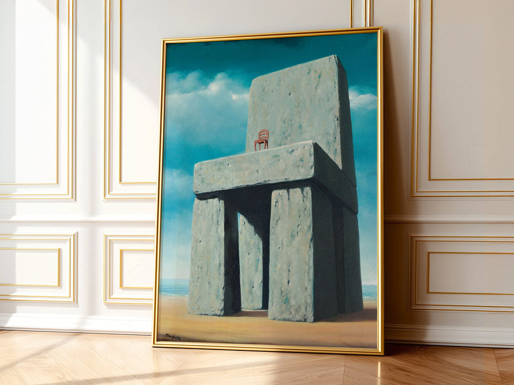René Magritte The Legend of the Centuries Print – Surrealist Wall Art
