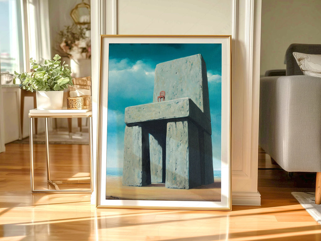 René Magritte The Legend of the Centuries Print – Surrealist Wall Art