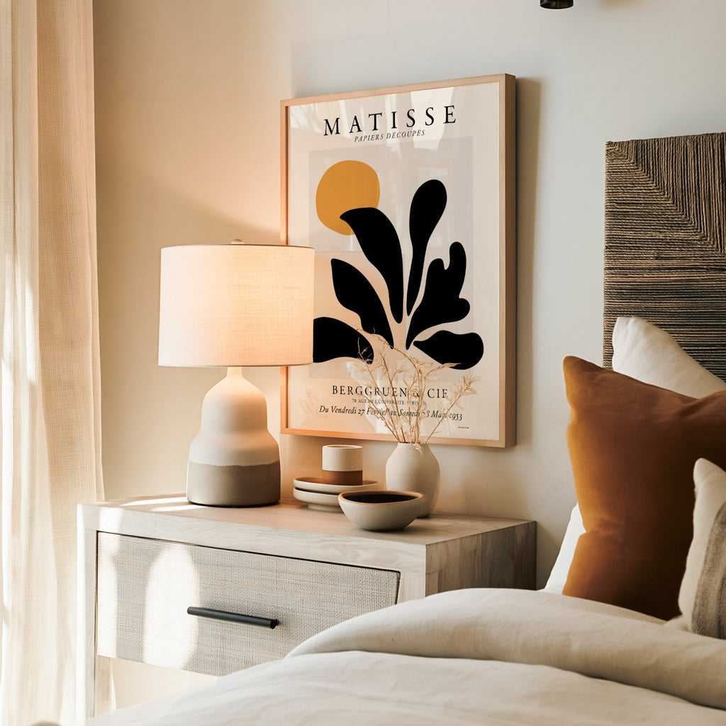 Henri Matisse Papiers Découpés Exhibition Poster – Modern Wall Art Print