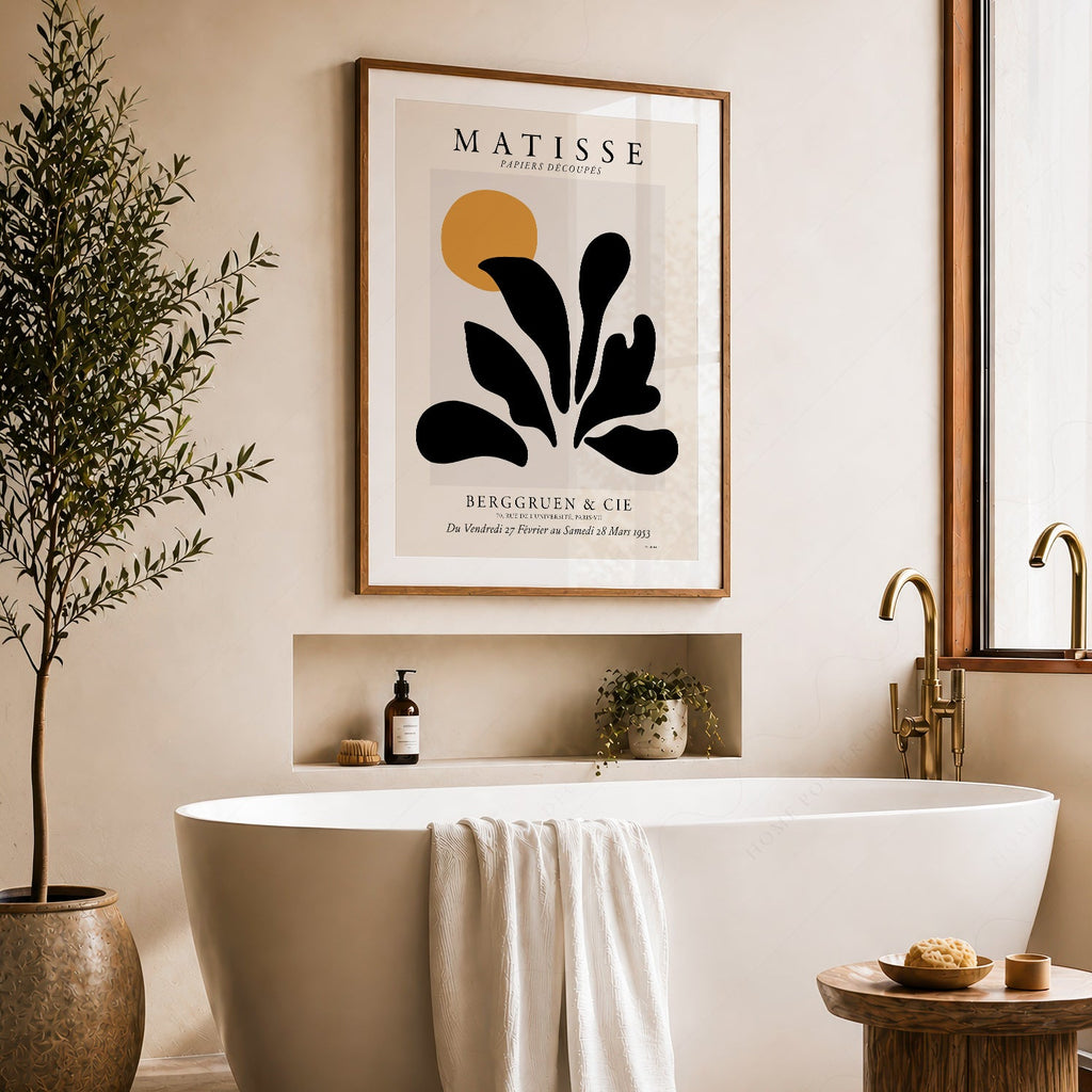Henri Matisse Papiers Découpés Exhibition Poster – Modern Wall Art Print