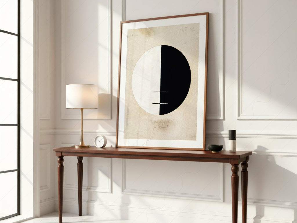 Hilma af Klint Buddha's Standpoint Earthly Life No 3 – Abstract Art Print