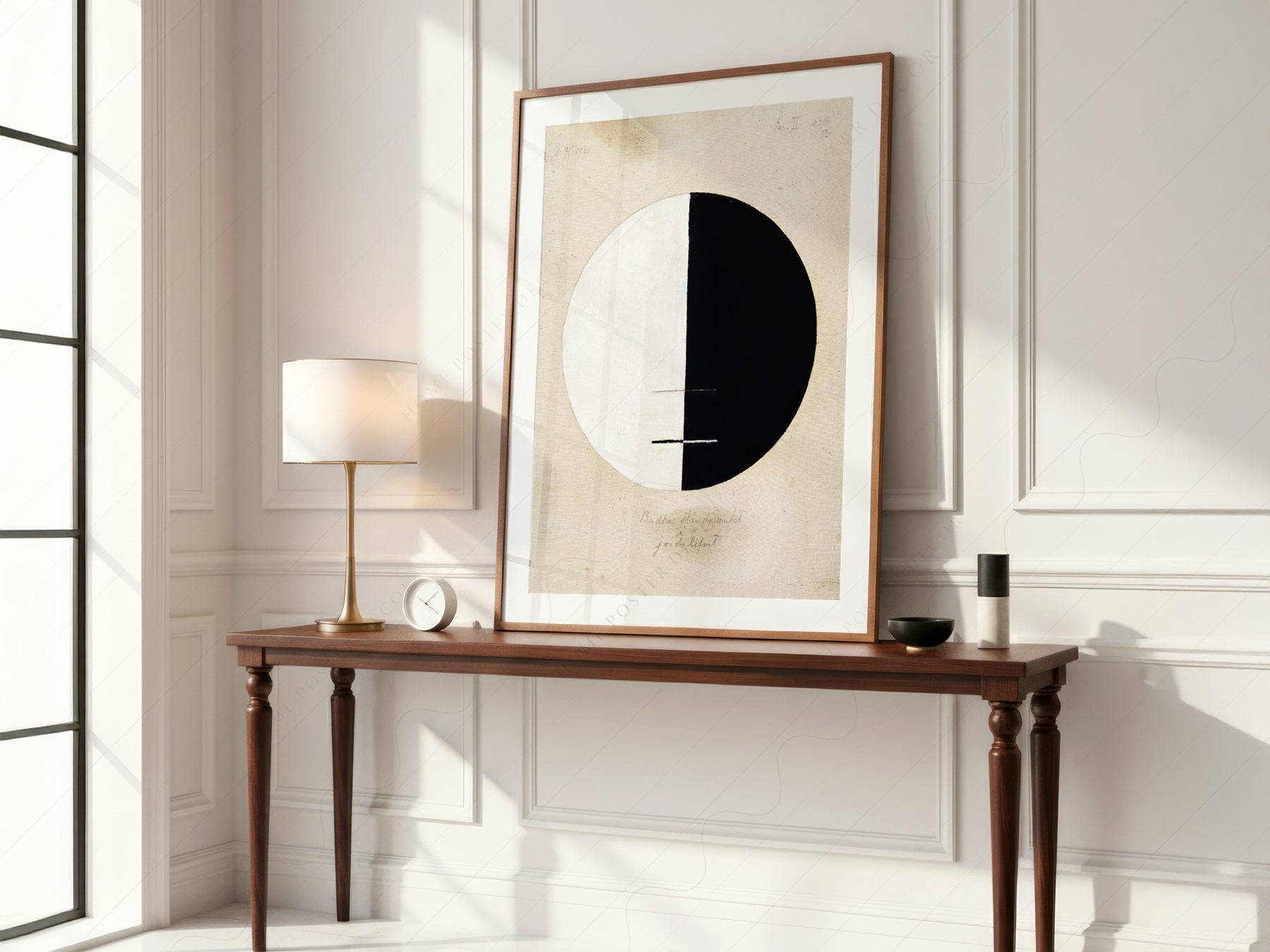 Hilma af Klint Buddha's Standpoint Earthly Life No 3 – Abstract Art Print