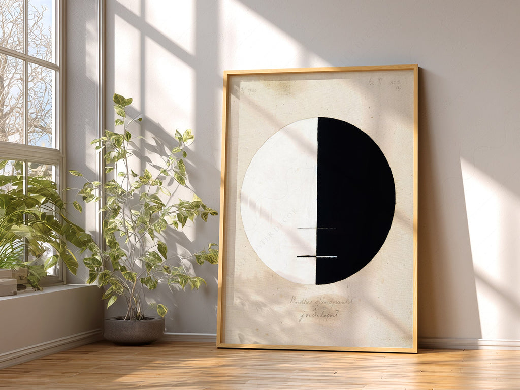Hilma af Klint Buddha's Standpoint Earthly Life No 3 – Abstract Art Print