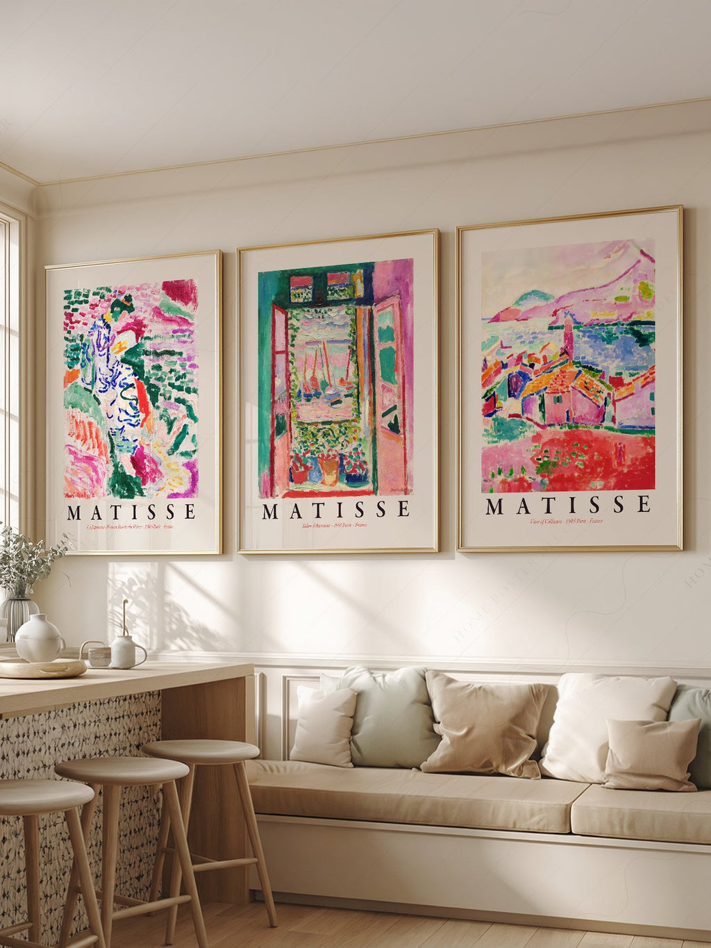 Henri Matisse Gallery Wall Set of 3 Prints – Museum Art Poster Collection