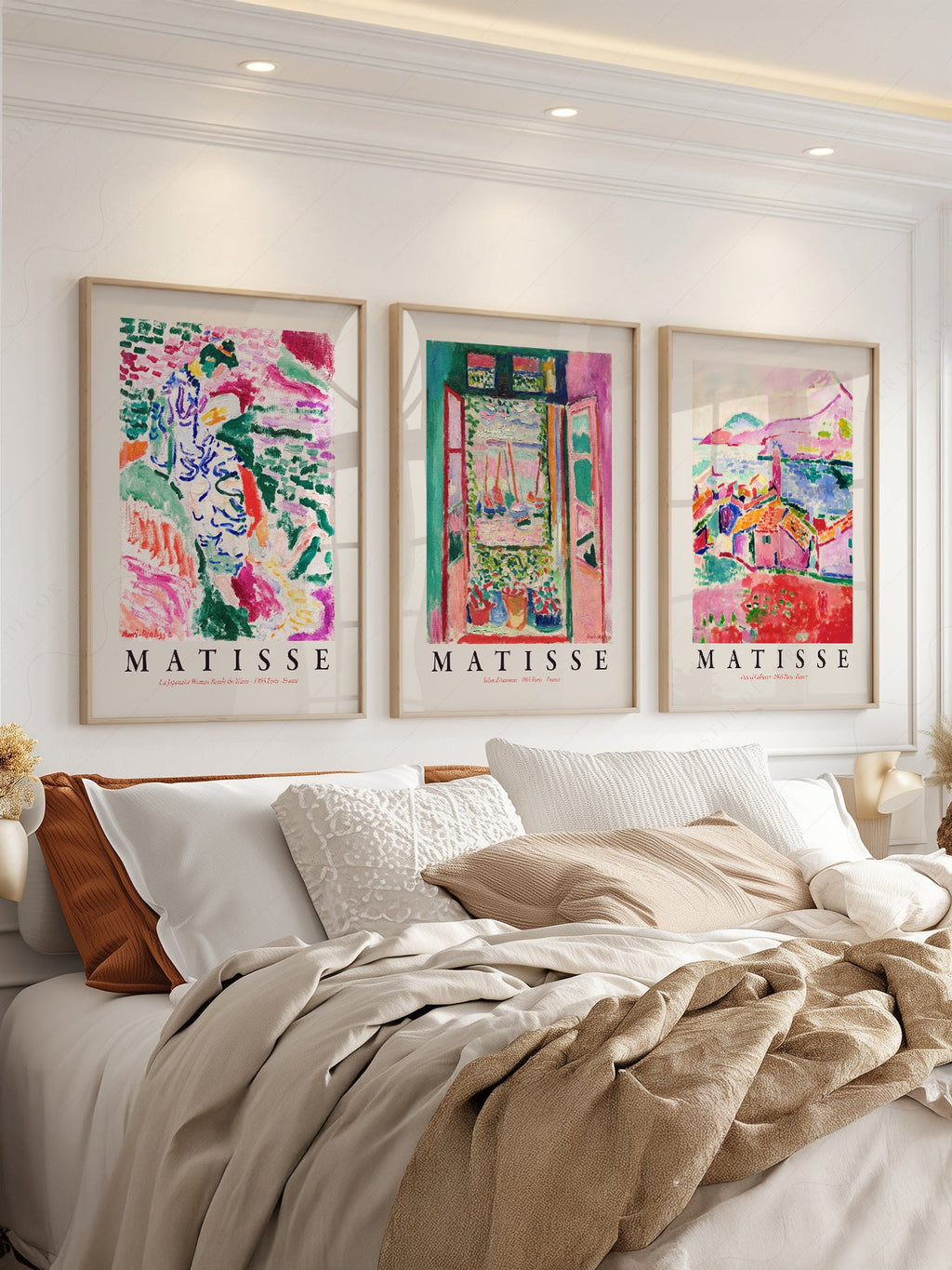 Henri Matisse Gallery Wall Set of 3 Prints – Museum Art Poster Collection