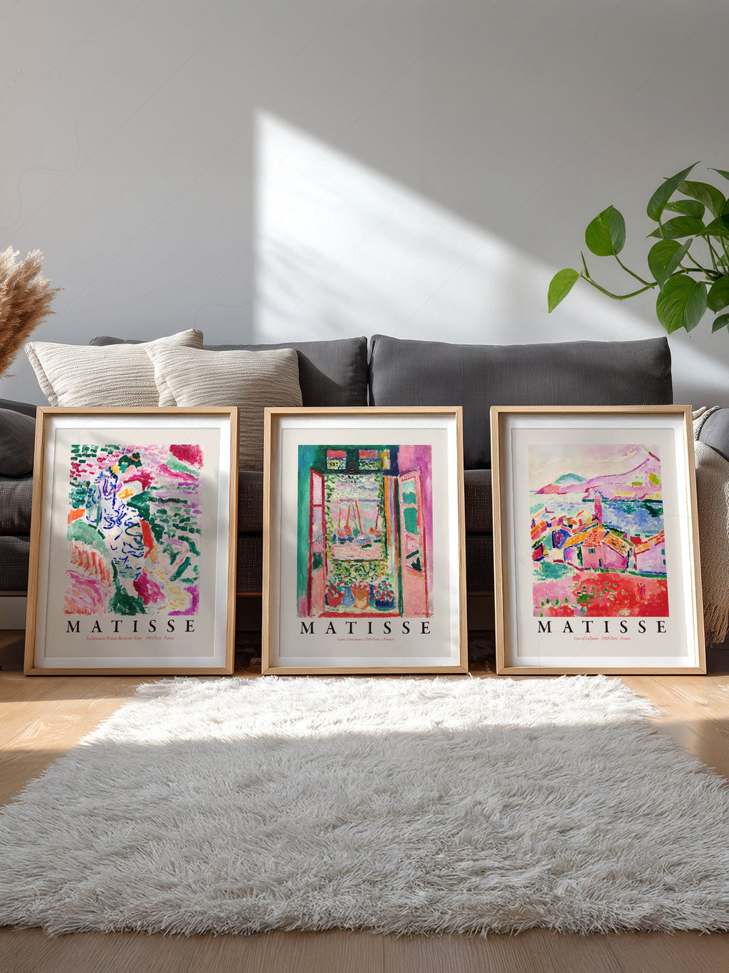Henri Matisse Gallery Wall Set of 3 Prints – Museum Art Poster Collection