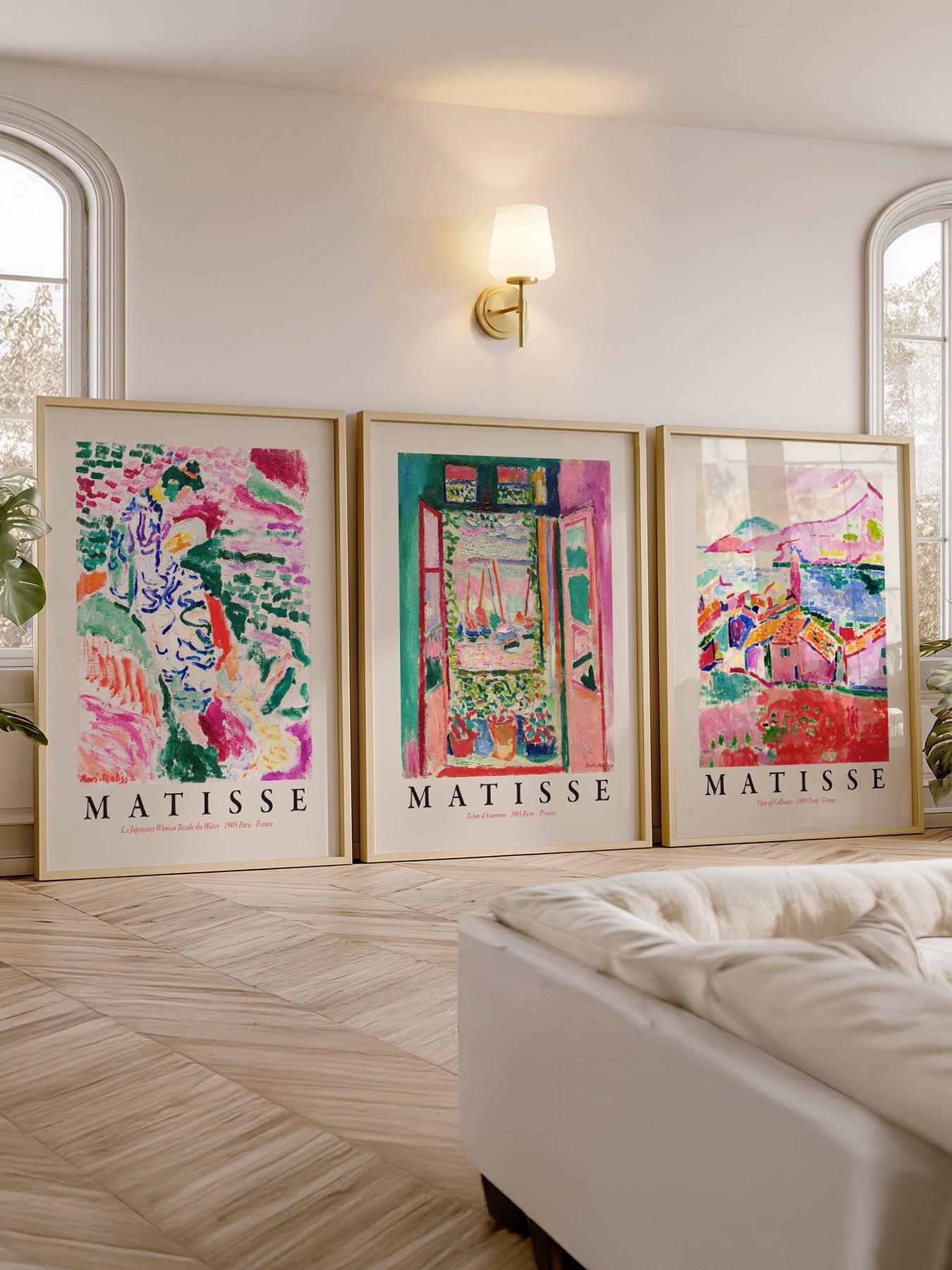 Henri Matisse Gallery Wall Set of 3 Prints – Museum Art Poster Collection