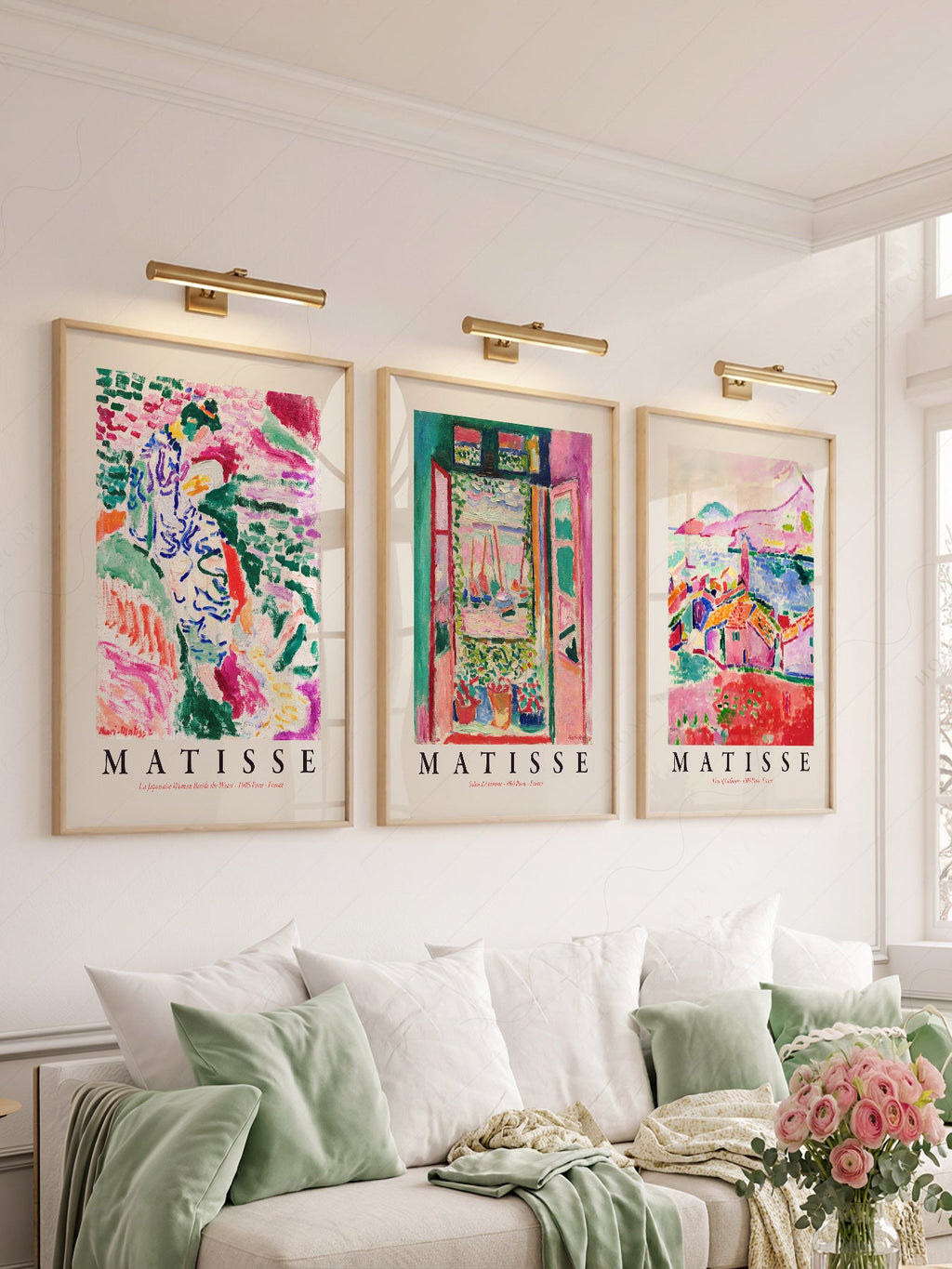Henri Matisse Gallery Wall Set of 3 Prints – Museum Art Poster Collection