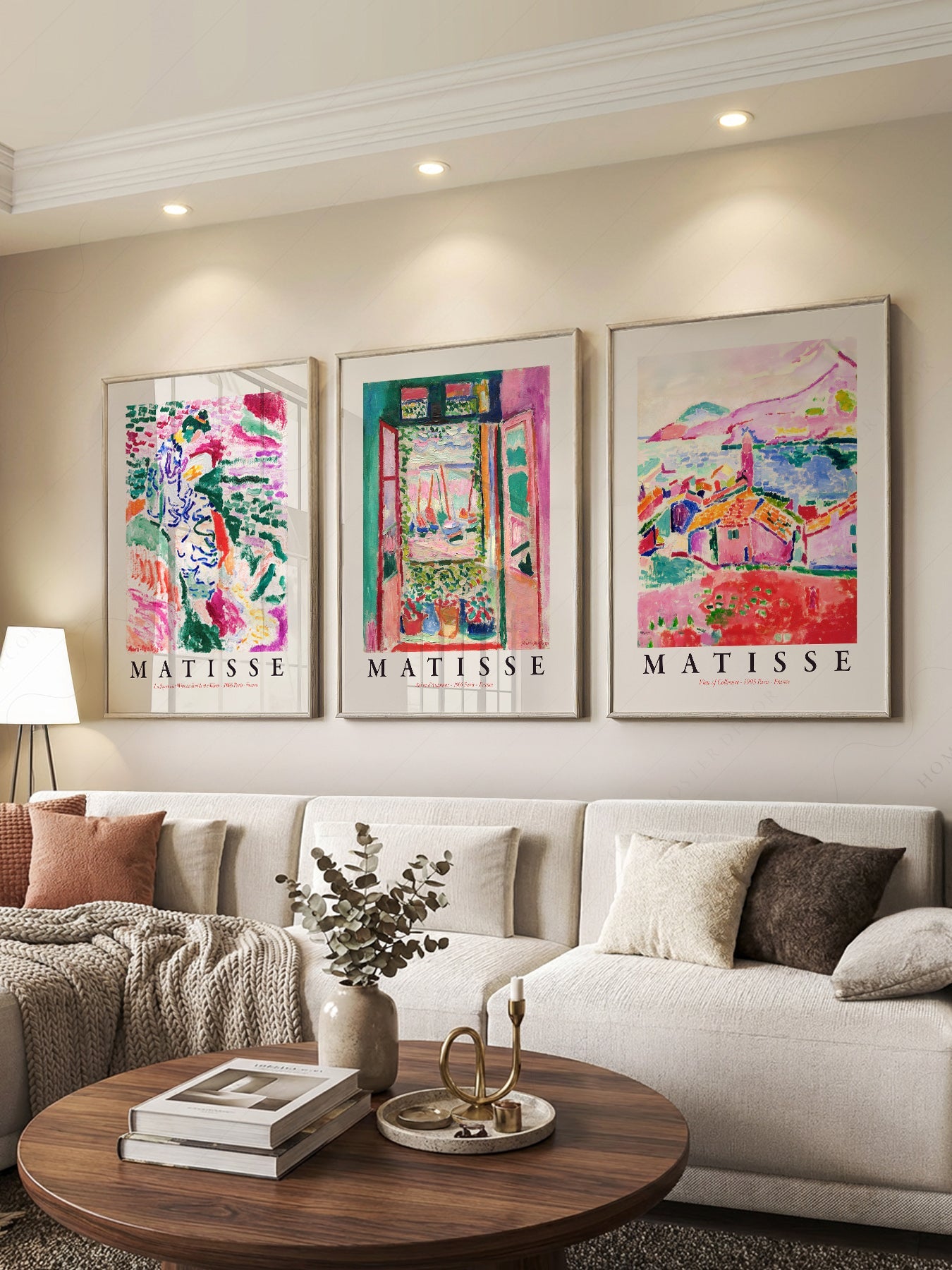 Henri Matisse Gallery Wall Set of 3 Prints – Museum Art Poster Collection