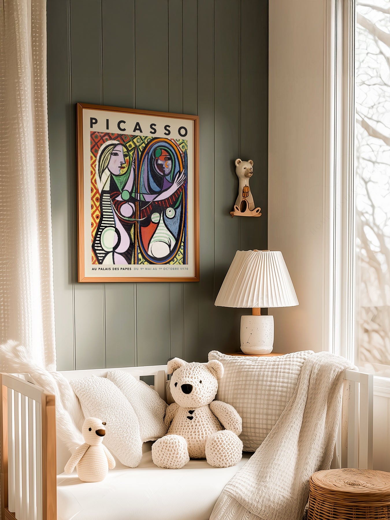 Pablo Picasso Girl Before a Mirror Art Print – Cubist Wall Art Poster