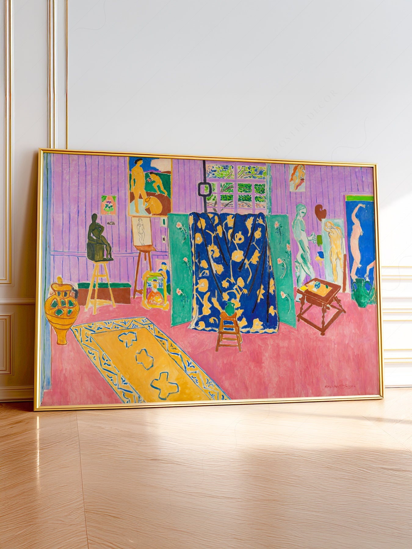 Henri Matisse The Pink Studio Art Print – Museum Wall Poster