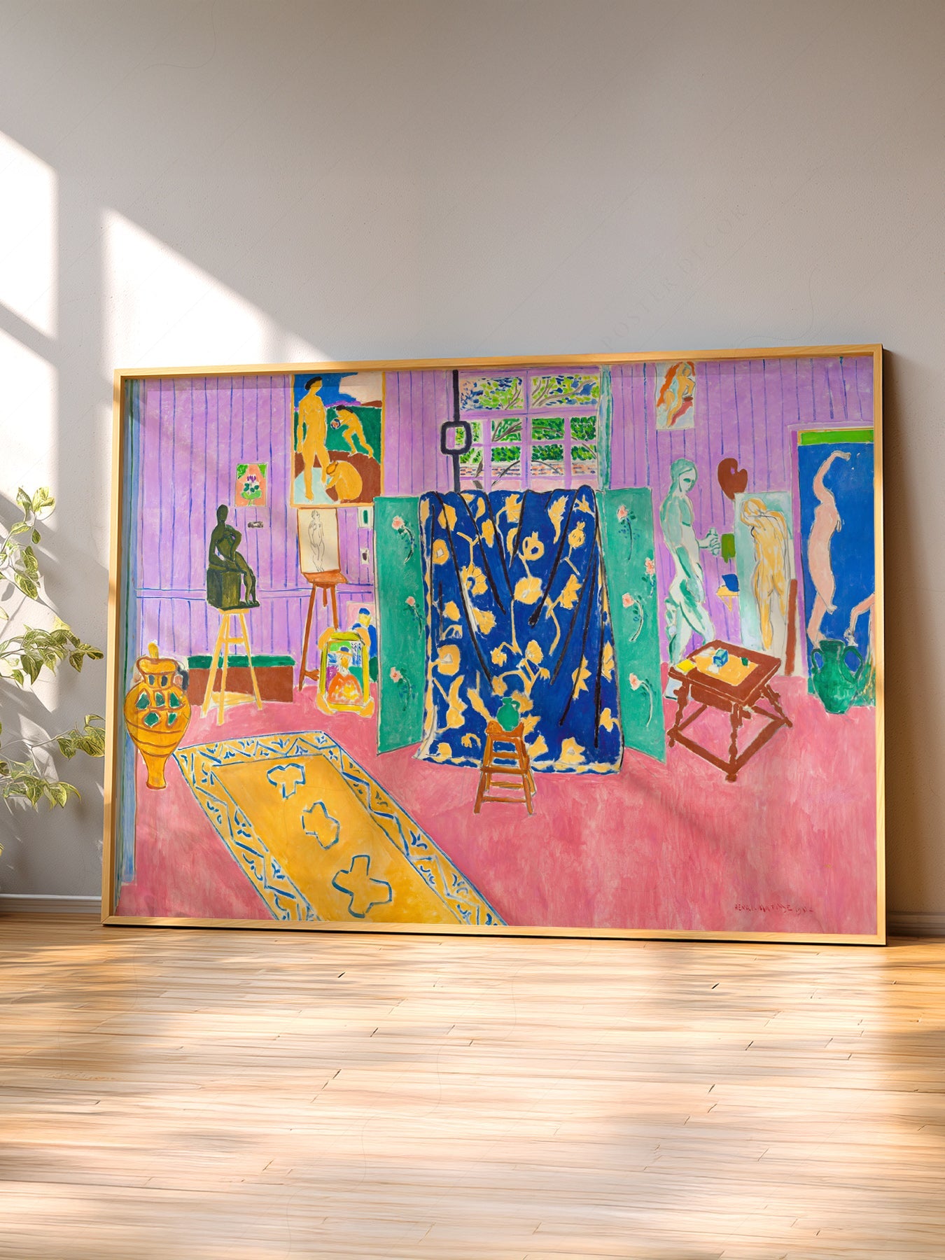 Henri Matisse The Pink Studio Art Print – Museum Wall Poster