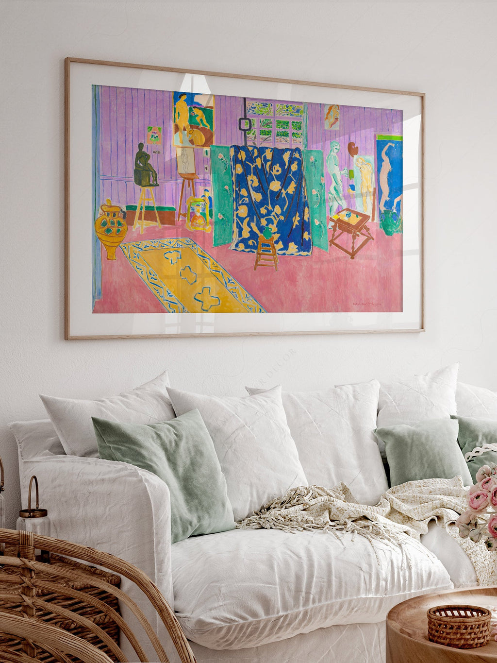 Henri Matisse The Pink Studio Art Print – Museum Wall Poster