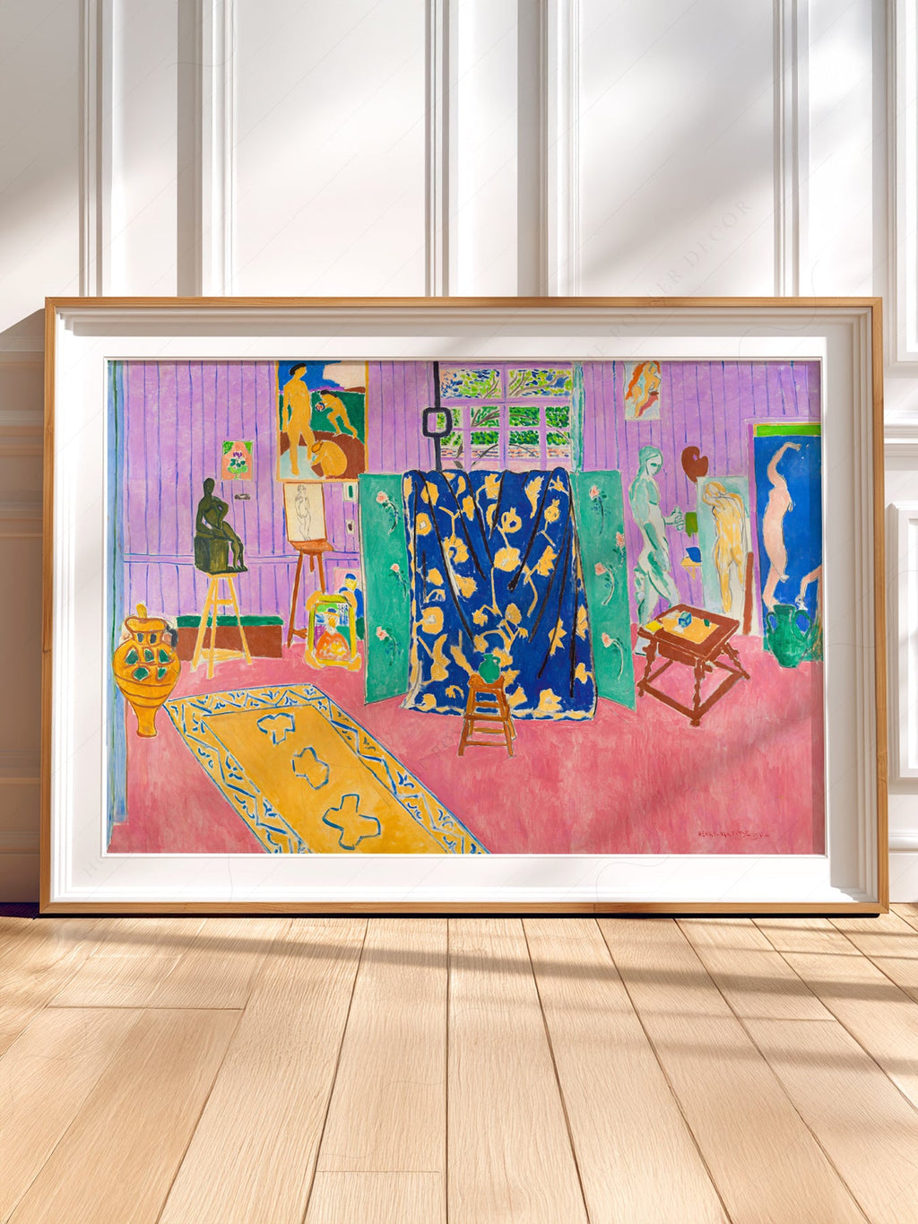 Henri Matisse The Pink Studio Art Print – Museum Wall Poster