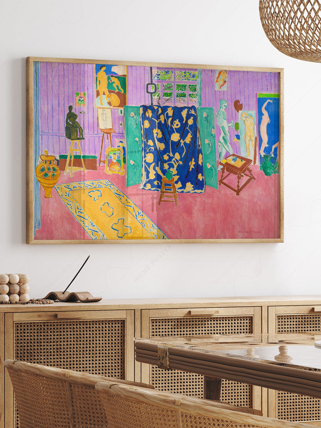 Henri Matisse The Pink Studio Art Print – Museum Wall Poster