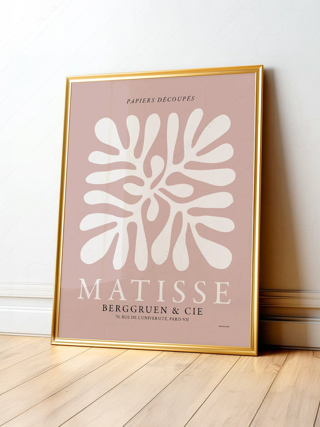 Henri Matisse Papiers Découpés Exhibition Poster – Modern Wall Art Print