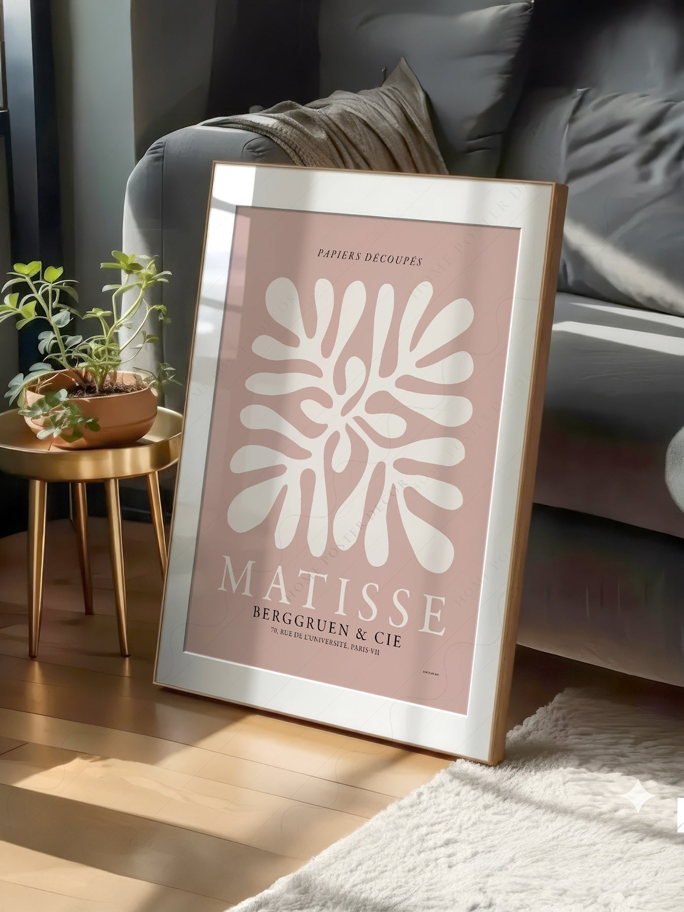 Henri Matisse Papiers Découpés Exhibition Poster – Modern Wall Art Print