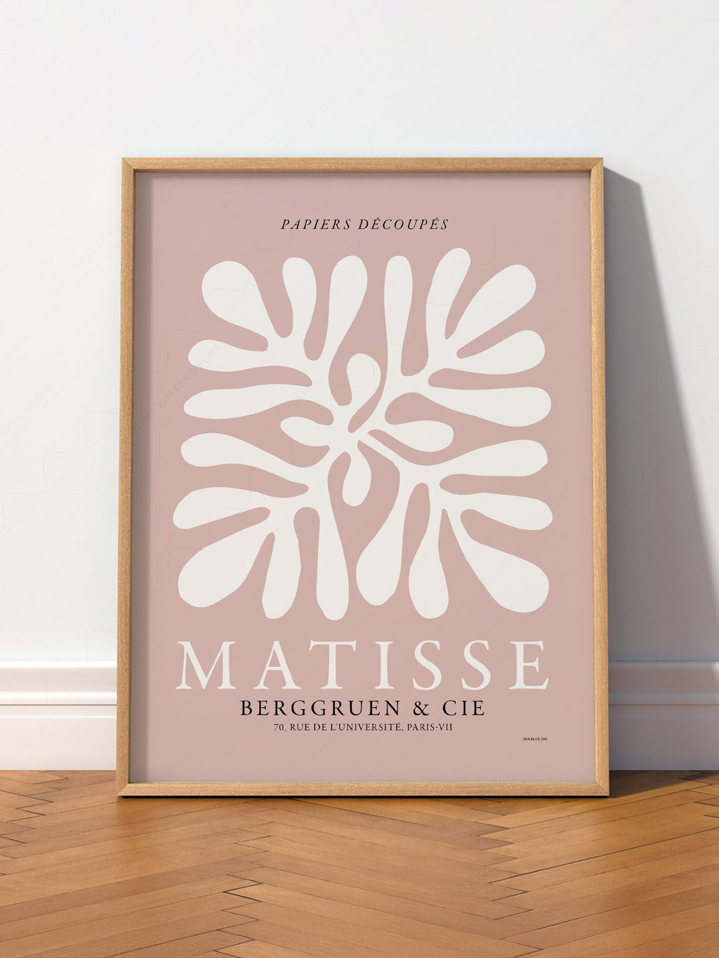 Henri Matisse Papiers Découpés Exhibition Poster – Modern Wall Art Print