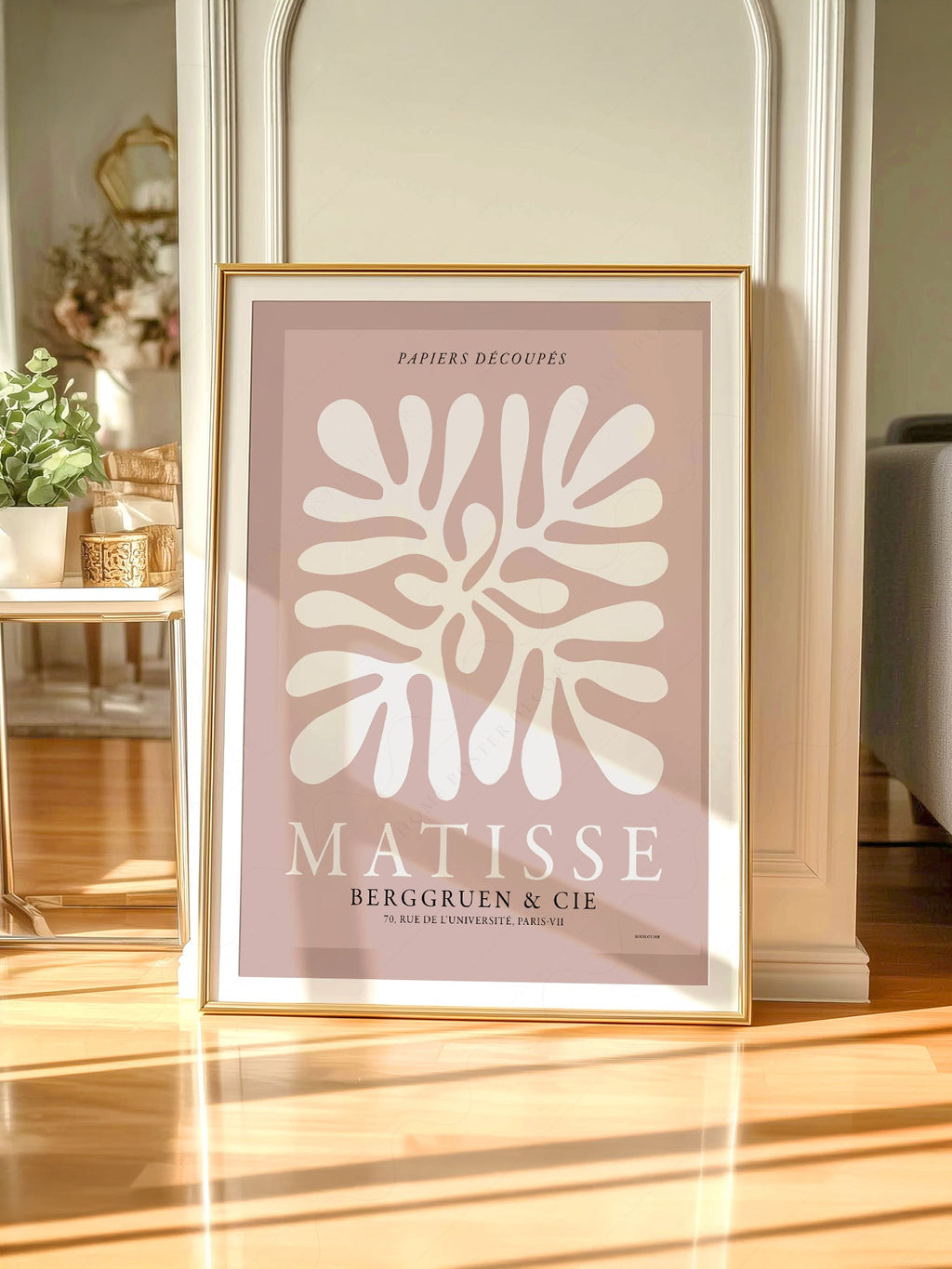 Henri Matisse Papiers Découpés Exhibition Poster – Modern Wall Art Print