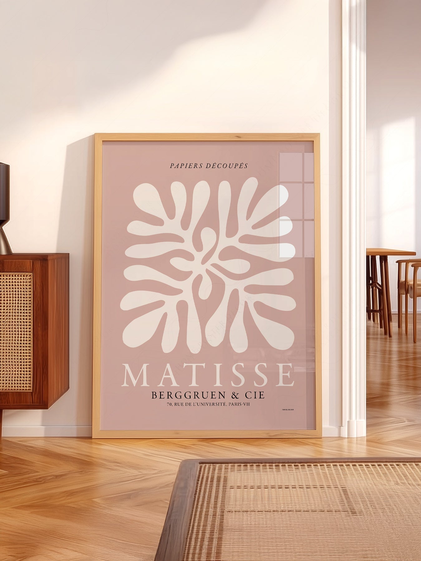 Henri Matisse Papiers Découpés Exhibition Poster – Modern Wall Art Print