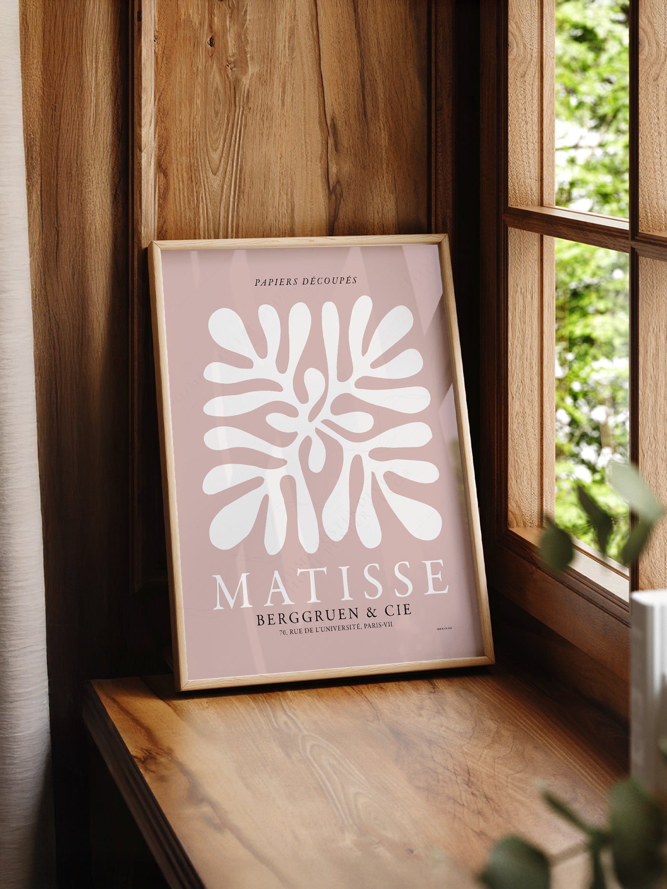 Henri Matisse Papiers Découpés Exhibition Poster – Modern Wall Art Print