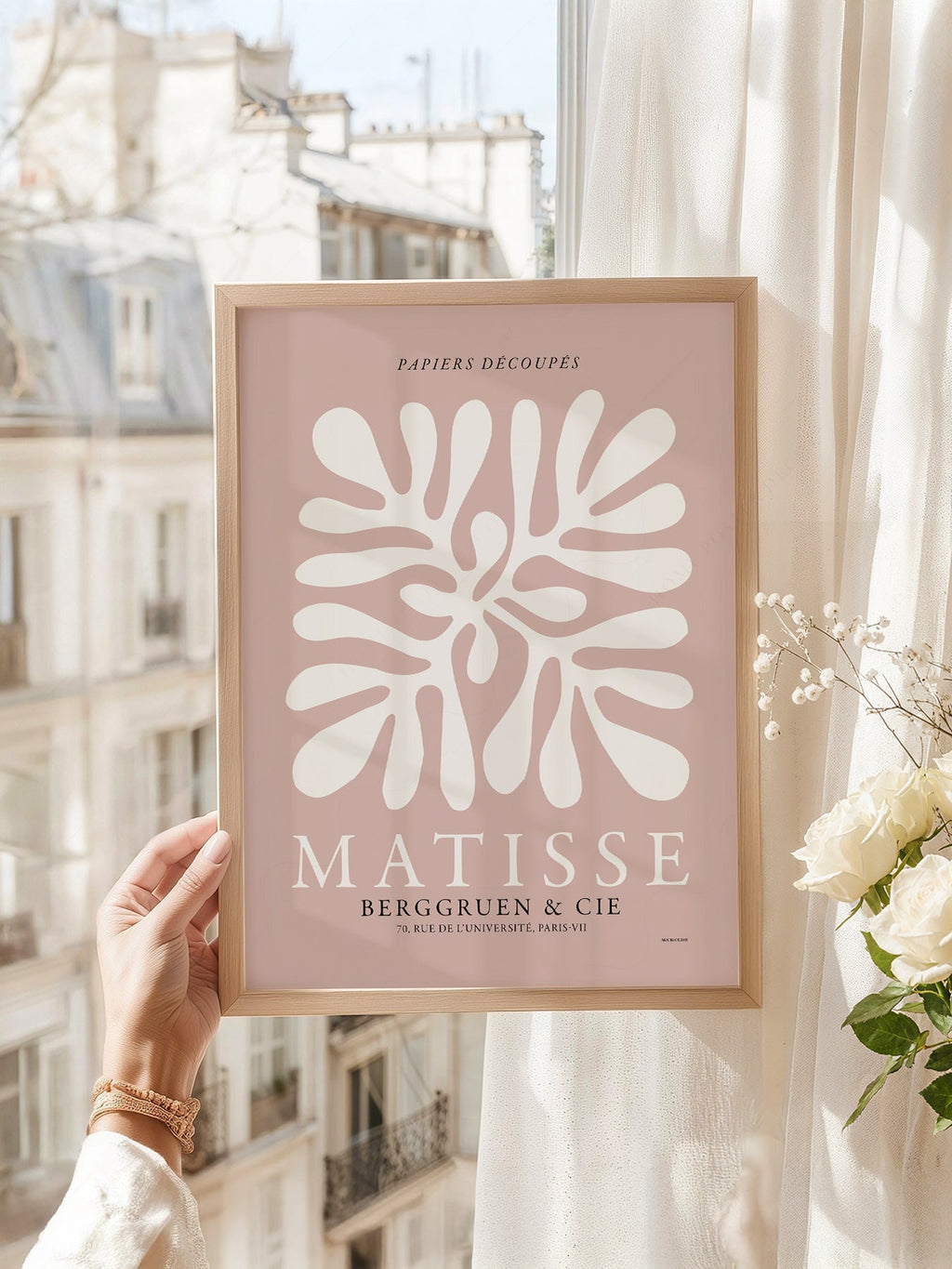 Henri Matisse Papiers Découpés Exhibition Poster – Modern Wall Art Print