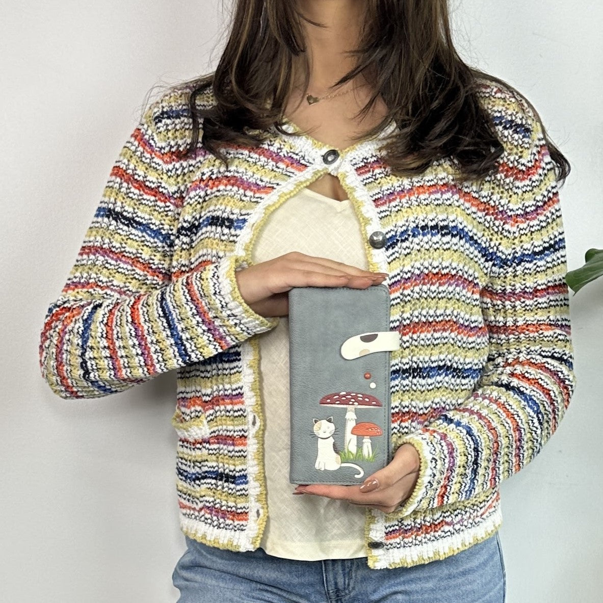 Mushroom Long Wallet