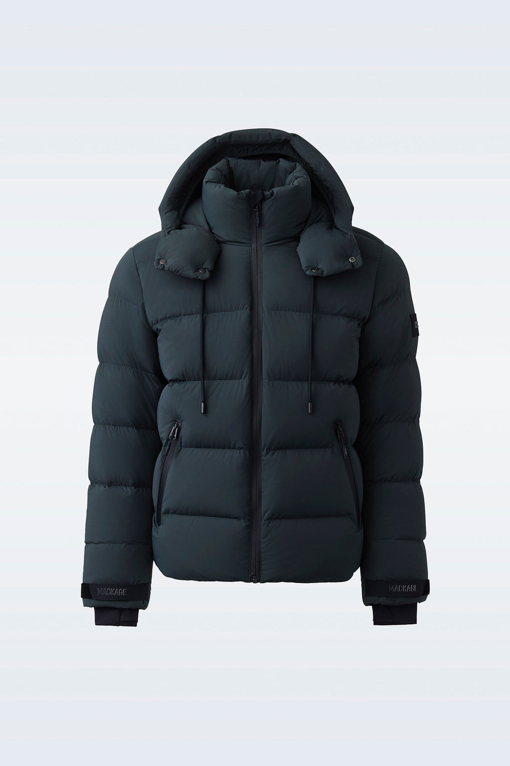 SAMUEL-SKI Medium down jacket with hood