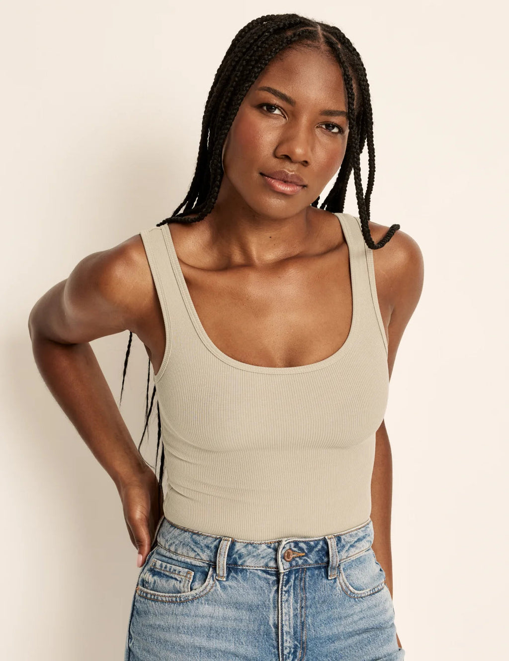 SculptRib™ Cotton Tank