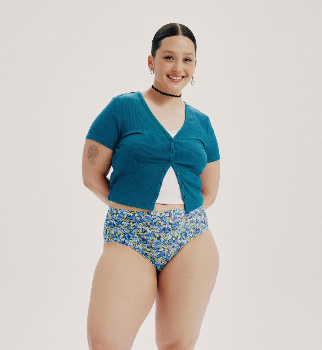 Teen Super Leakproof® No-Show High Rise