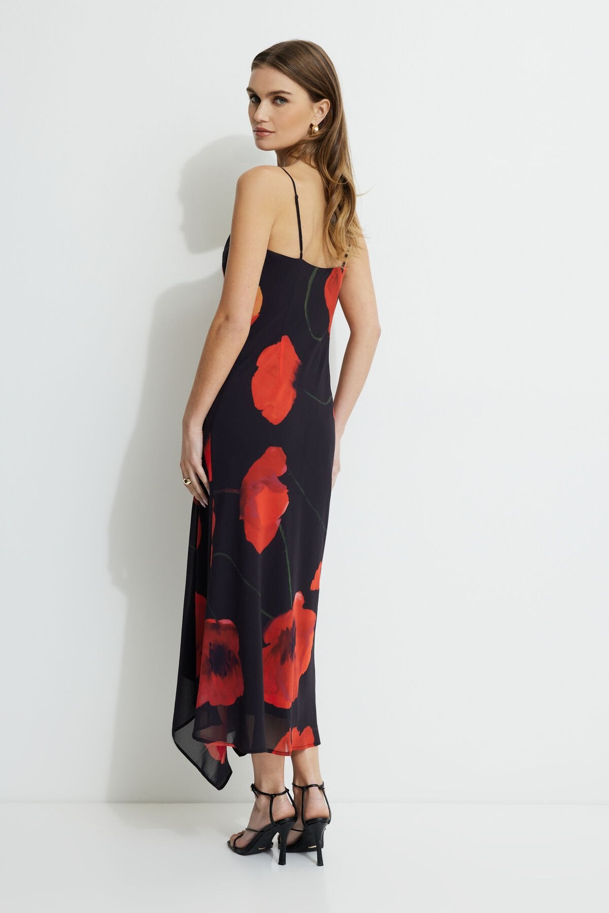 Robe longue asymétrique Celeste